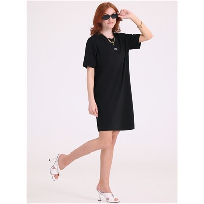 платье 1ЖПК3963804; черный / Классно вышивка