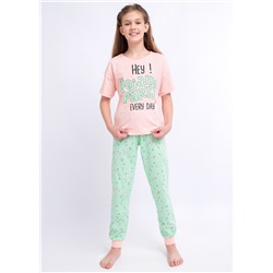 CLE Комплект дев. 909486-01кдн_п, зелёный/св.розовый, Таблица размеров на детскую одежду «ЭЙС» и «CLEVER WEAR»