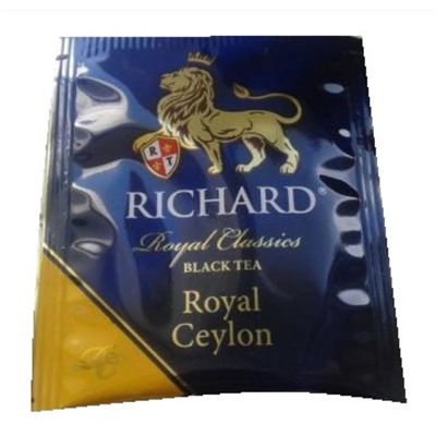 Чай                                        Richard                                        Royal Ceylon 200 сашет*2 гр. ЧЕРНЫЙ (1 кор.) 100182