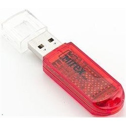 *USB2.0 FlashDrives 8Gb Mirex ELF RED