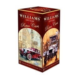 Чай                                        Williams                                        серия авто Городской пейзаж (City Scape) 250 гр черный Pekoe, картон (12) (0980)
