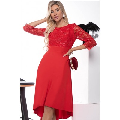 Платье Лика (красное) П7520