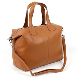 Женская сумка с ручками из эко кожи 1181-877 Браун