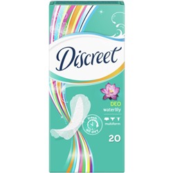 Прокладки ежедневные Discreet (Дискрит) Deo Waterlily Multiform, 20 шт