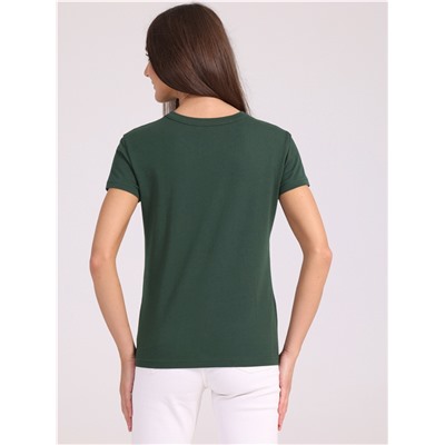 футболка 1ЖДФК3967001; темно-зеленый204