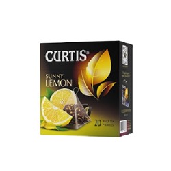 Чай                                        Curtis                                        Sunny Lemon 20 пак.*1,8 гр. черный (12) 102209