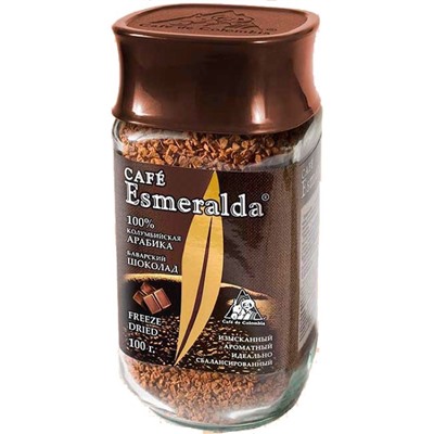 Кофе                                        Esmeralda                                        Баварский шоколад 100 гр. стекло (12)