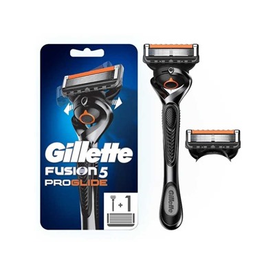 Бритва с 1 сменной кассетой gillette fusion proglide flexball