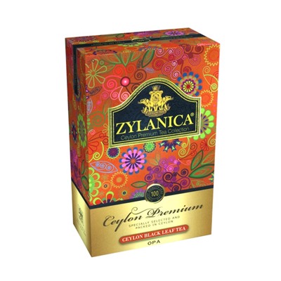 Чай                                        Zylanica                                        Ceylon Premium Collection OPA 100 гр. черный, картон (15)