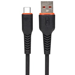 Кабель USB - Type-C SKYDOLPHIN S54T (black)
