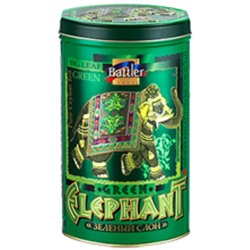 Чай                                        Battler                                        Зеленый Слон OPA 200 гр. (3150) ж/б (6)