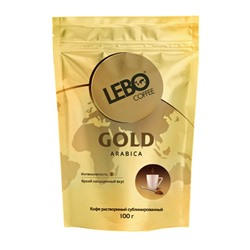 Кофе                                        Lebo                                        Gold 100 гр. субл. м/у (10)