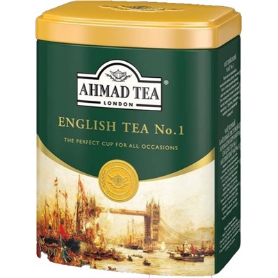 Чай                                        Ahmad tea                                         "Английский чай №1" 100 гр. (12) 629-1