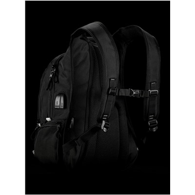 Рюкзак для подростков SkyName 90-128 черный 30Х16Х42