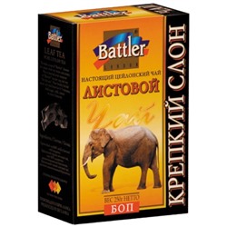 Чай                                        Battler                                        Крепкий Слон BOP(1103) 250 гр.черный (20)