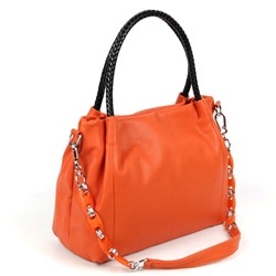 Женская сумка с ручками из эко кожи 2331 Оранж