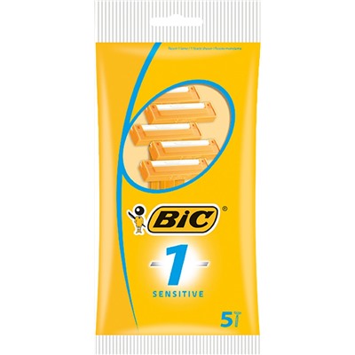 BIC станки однораз.оранж д/чув.5шт