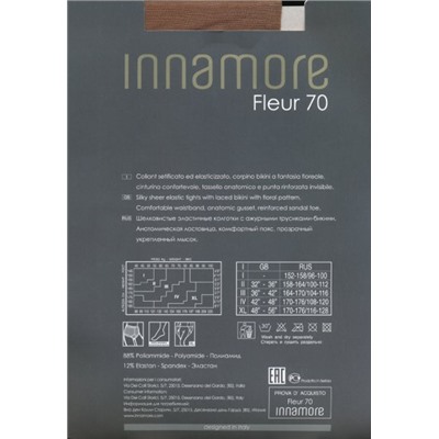 Колготки классические, Innamore, Fleur 70 оптом