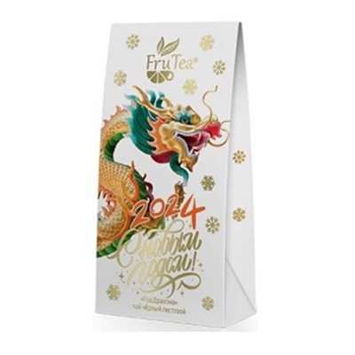 Чай                                        Fru tea                                        "Год Дракона" черный 50 гр. картон (10)