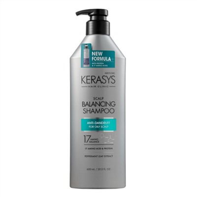 KeraSys Шампунь для жирной и проблемной кожи головы / Scalp Balancing Shampoo, 600 мл