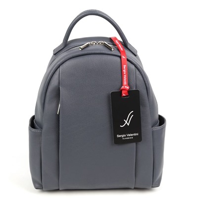 Женский кожаный рюкзак Sergio Valentini SV-SZ759/A НавиГрей