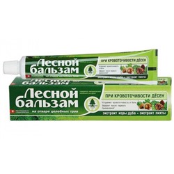 Зубная паста Лесной бальзам Экстракт коры дуба и пихты, 75 мл