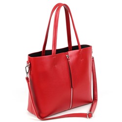 Женская сумка шоппер из эко кожи 5325-836 Ред