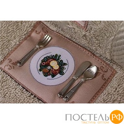 1011G10001501 Салфетка Soft cotton KITCHEN бежевый 3 предмета