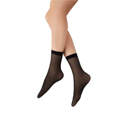 Носки женские полиамид, Minimi, Pois color 20 носки оптом