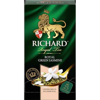 Чай                                        Richard                                        Royal Green 25 пак.*2 гр.зеленый (12) 102241
